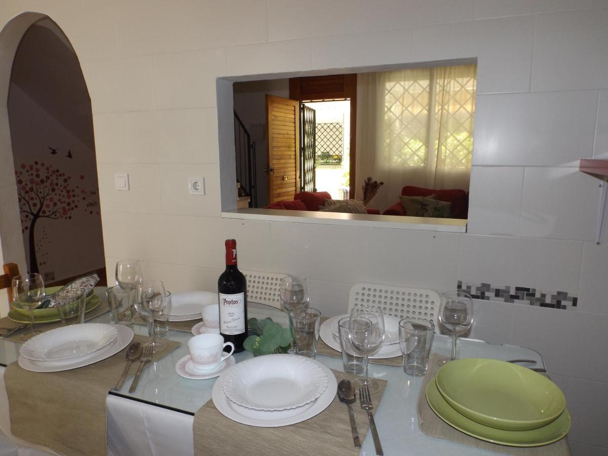 Encantadora Casa Benajarafe Bagian luar foto